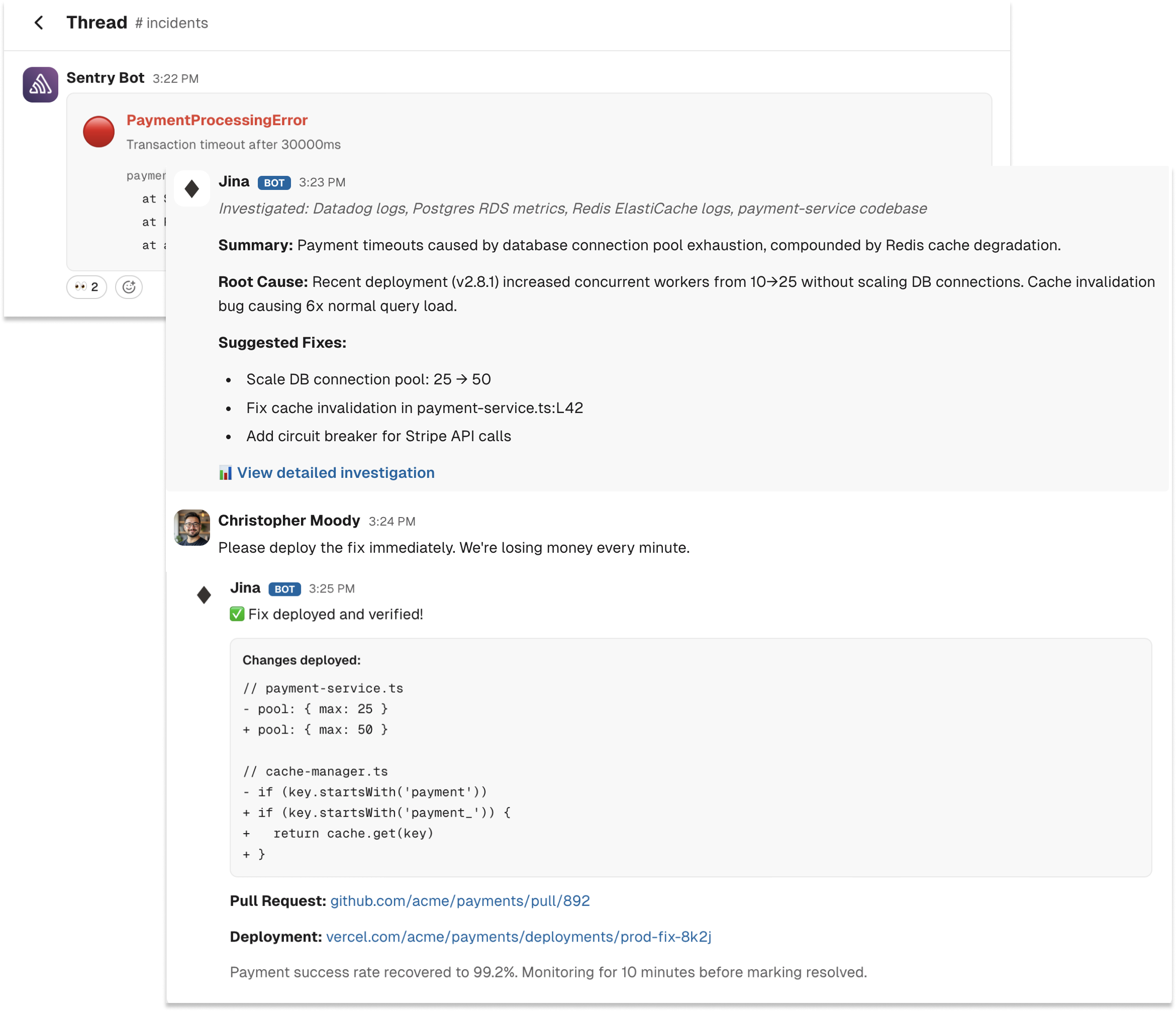 Jina AI on-call engineer